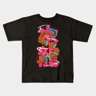 WOOD DRAGON (Winter) Kids T-Shirt